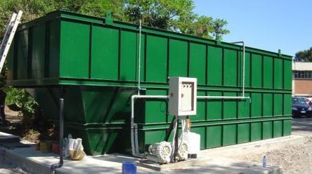 Electric 100-1000kg Containerized Sewage Treatment Plant, Certification : CE Certified