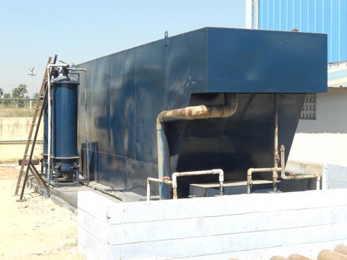 Electric Automatic Packaged Sewage Treatment Plant, For Commercial Industrial Use, Certification : CE Certified