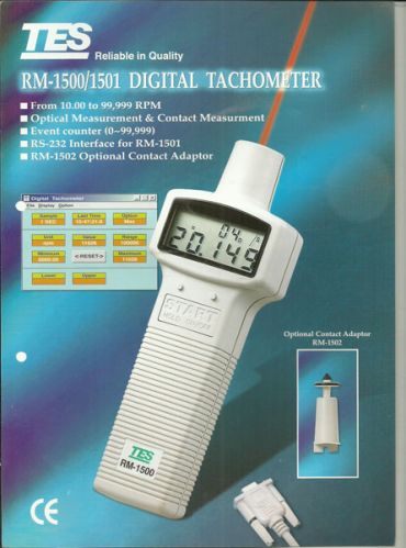 Tachometer Digital Contact, Non Contact, Laser Tachometer, Mechanical Tachometer, RPM Meter, Hand Tachometer