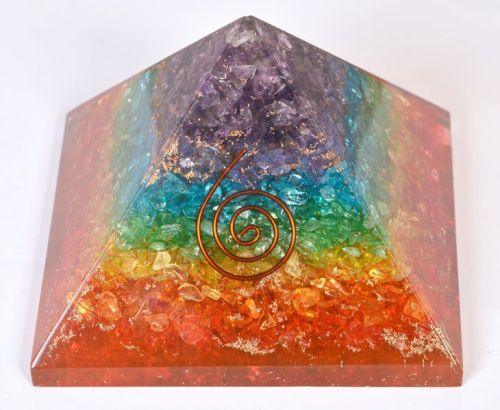 Orgone Chakra Layer Pyramid