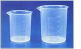 Cylindrical Laboratory Plasticware, Color : White