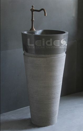 Cone Pedestal Sink Free Standing Basin LD-F043
