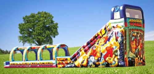 Rub A Dub Scrub 22 Ft Tall Water Slide