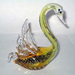 Glass Animal Smoking Pipe