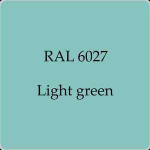 RAL 6027 Powder Coatings