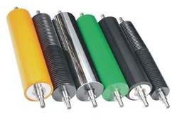 Rubber Rollers, For Lamination, Packaging, Paper, Plastic, Printing, Textile, Length : 1000-1500mm