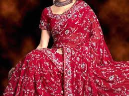 Embroidered Designer Bridal Saree, Color : Multicolor