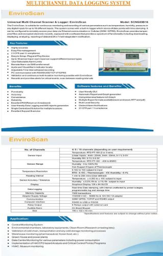 Online Multi Channel Temperature Data Loggers