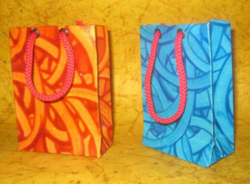 Paper bags, Pattern : Printed
