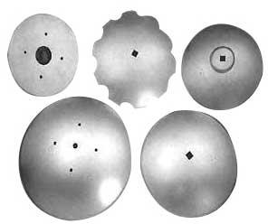 Polished Harrow Disc, For Industrial, Color : Grey