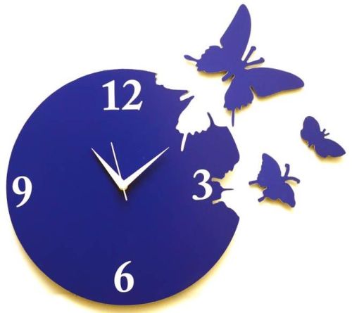 Panache Butterfly Wall Clock