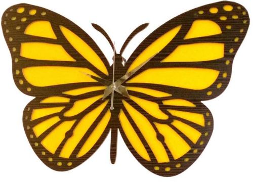 Panache Butterfly Wall Clock