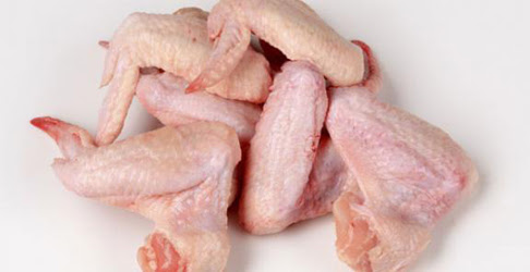 Frozen chicken wings