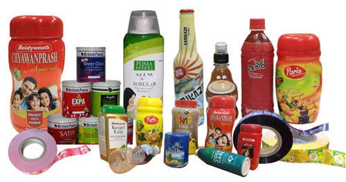 Glossy Lamination Printing PVC Shrink Labels, For Labeling Of Bottles, Packaging Type : Roll, Bundle