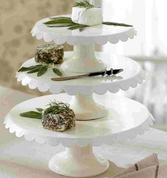 Round Stainless Steel Cake Stands, For Hotel, Restaurant, Pattern : Plain