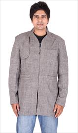 Classic Check Brown Overcoat