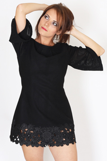 Handcrafted Cutwork Tunic