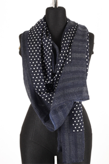 Navy Lightweight Scarf