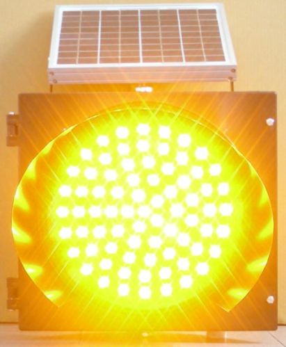Solar Traffic Lamp