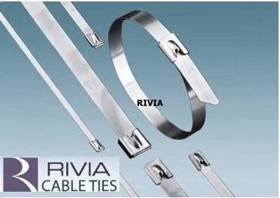 Polished Stainless Steel UV Cable Ties, Length : 100-150mm, 150-200mm, 50-100mm