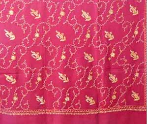 Pure Wool Embroidered Shawls