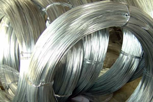 Polished Galvanized Iron Wire, Color : Silver