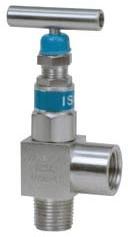 Screwed Bonnet Angle Needle Valves, For Straight Shut Off Of Liquids, Gas Or Vapors