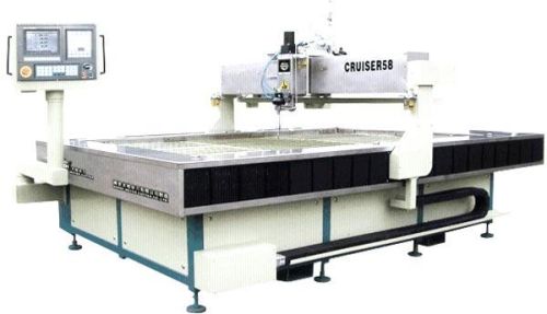 CNC Water Jet Cutting Machine, Color : Silver