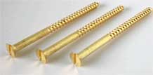 Brass Wood Screw (75 X 10 (2))