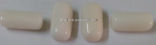 Barc White Coral Gemstone