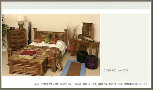 Wooden Hotel Bedroom Furniture Set