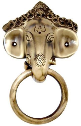 Antique Look Brass Elephnat Royal Door Handle