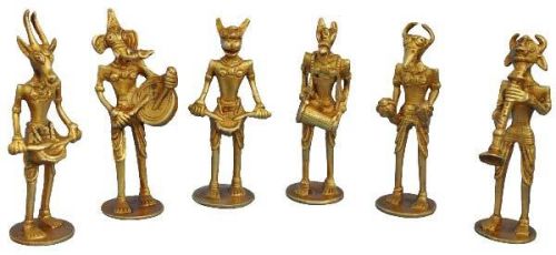 Musician Set Made In Brass Metal For Decoration Office and Home Musicians Group