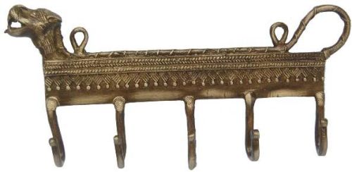 Wall Key and Cloth Hanger Made In Brass Metal