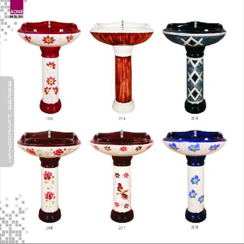 Hand Craft Washbasin Pedestal