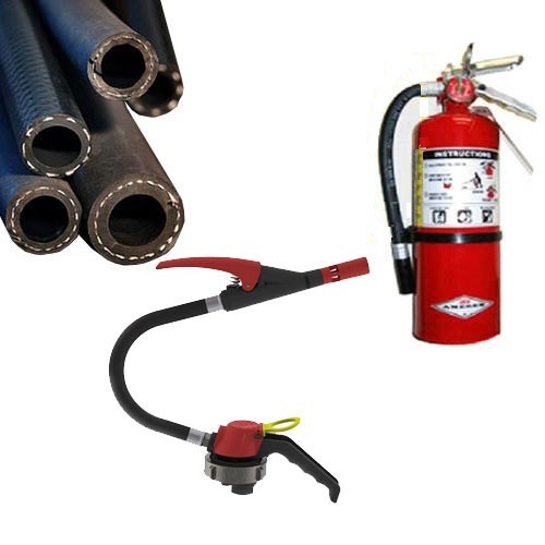 EPDM RUBBER Fire Extinguisher Hose Pipe, Style : Tube