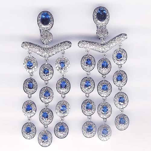 Riyo Gems Diamond Earrings- Wge-121