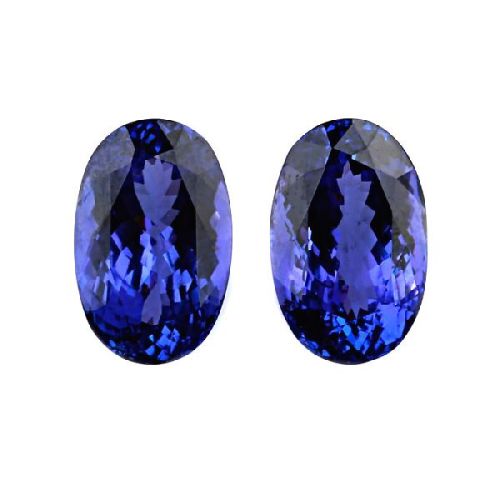 Tanzanite Oval Cut Pair