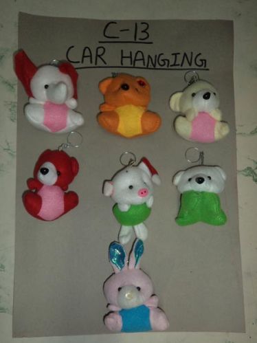 Plush Car Hanging Toy, For Decoration, Design : Animal