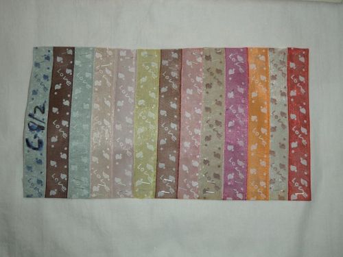 Cotton Decorative Printed Ribbon, For Decoration, Length : 10-20Mtr