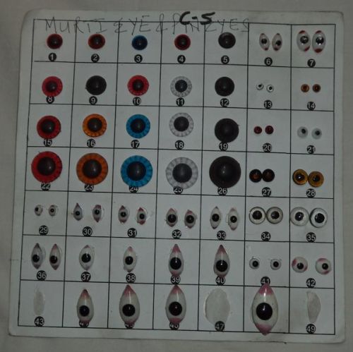 Resin Statue Eyes, Color : Multicolor