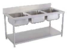 Bowl Metal Non Polished Sink Unit, For Kitchen, Color : Silver