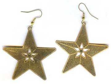 Non Polished Metal Fashion Earrings, Style : Antique