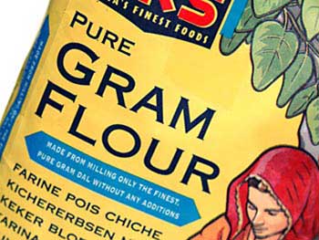 Gram flour, Uses : Cooking