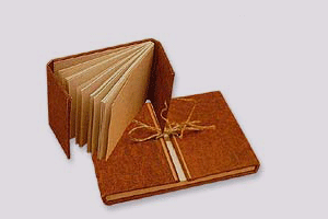 Brown Hard Bound Handmade Spell Book Leather Journal