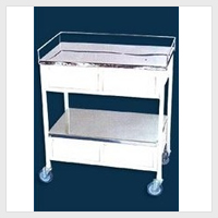 Medicine Trolley With 4 Drawer, Size : 76 Cm X 46 Cm X 81 Cm