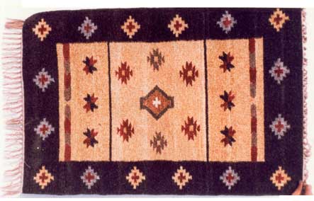 Multi Rayon Handloom Rugs