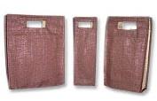 Plain Brown Jute Bottle Bag