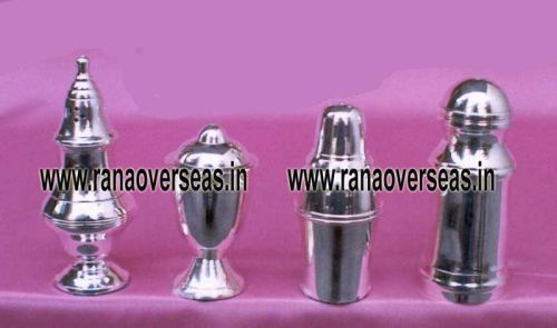 SILVER PLATED SALT PEPPER SETS