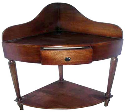 Wooden Corner Table